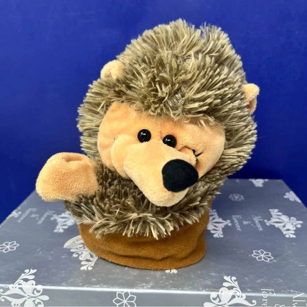 Hedgehog Hand Puppet 8” imgainative play